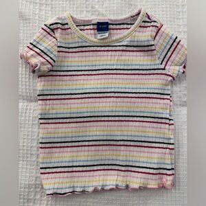Old Navy Multicolor Striped Tee